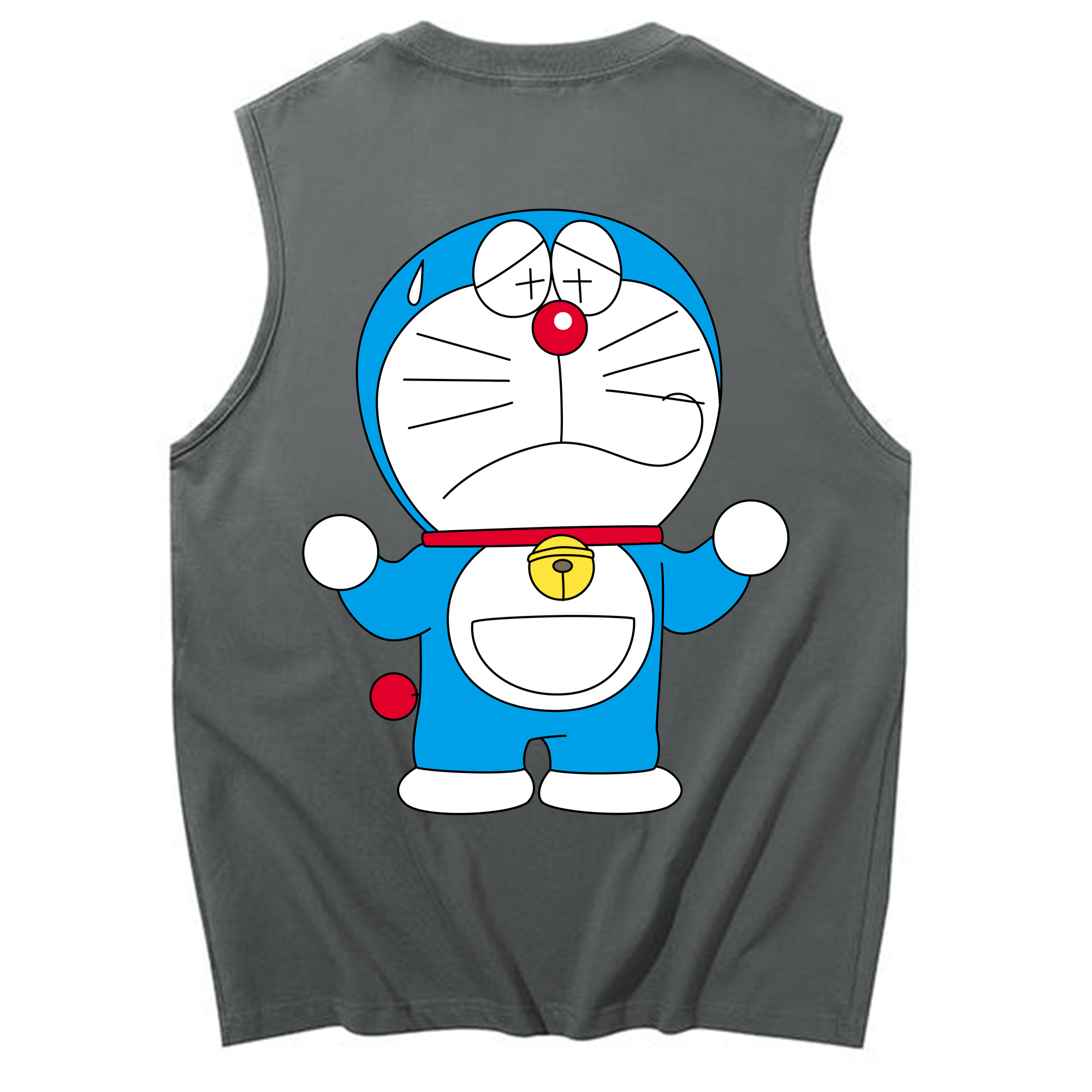 （画像用） ドラえもん Doraemon コットン100％タンクトップ（背面プリント）